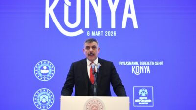 İçişleri Bakanı Mustafa Çiftçi, “Gazze Gönül Sofrası İftarı” programında, Konya’da