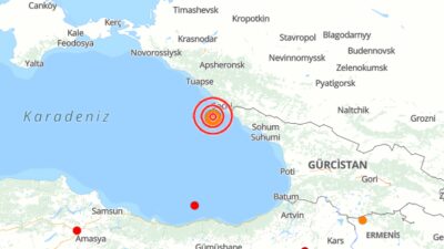 Karadeniz'de 4.2 büyüklüğünde deprem meydana geldi. 