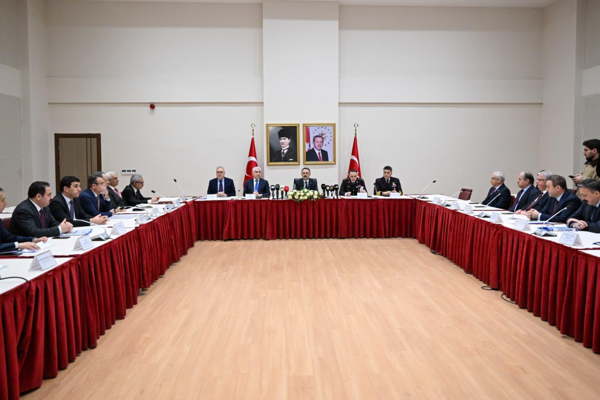 Kocaeli Valisi İlhami Aktaş başkanlığında, Genişletilmiş İl Güvenlik, Asayiş ve