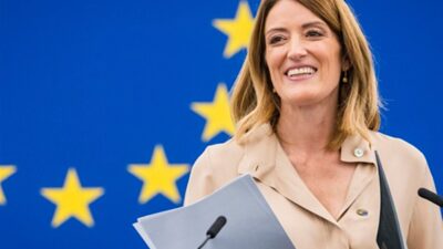 Brüksel, 9 Mart (Hibya)-Avrupa Parlamentosu Başkanı Roberta Metsola, Liege’deki sinagog