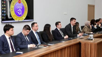 Ordu Valiliği tarafından her ay düzenli olarak gerçekleştirilen İl Güvenlik