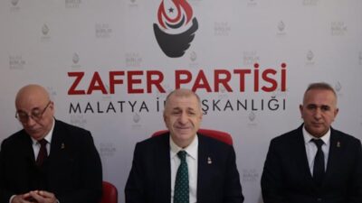 Zafer Partisi Genel Başkanı Prof. Dr. Ümit Özdağ, Malatya İl