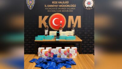 Rize, 11 Mart (Hibya) - Rize İl Emniyet Müdürlüğü tarafından