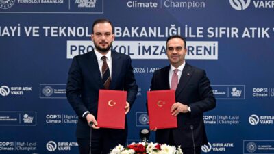 Sanayi ve Teknoloji Bakanlığı ile Sıfır Atık Vakfı arasında, sıfır