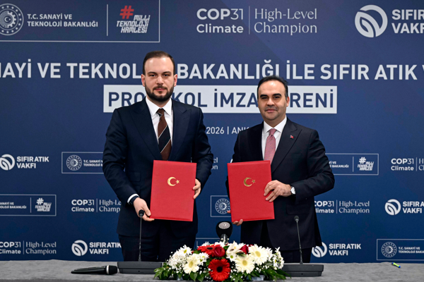 Sanayi ve Teknoloji Bakanlığı ile Sıfır Atık Vakfı arasında, sıfır