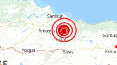 Tokat'ta 5.6 büyüklüğünde deprem meydana geldi.