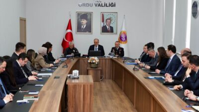 Ordu Valisi Muammer Erol, kişilere karşı işlenen suçlarda yüzde 8,