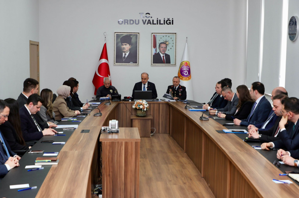 Ordu Valisi Muammer Erol, kişilere karşı işlenen suçlarda yüzde 8,